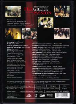 DVD Bohuslav Martinů: The Greek Passion [film opera, 1999]