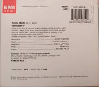 2CD/Coffret Boris Christoff: Mefistofele