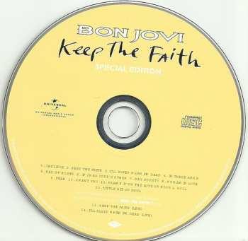 CD Bon Jovi: Keep The Faith