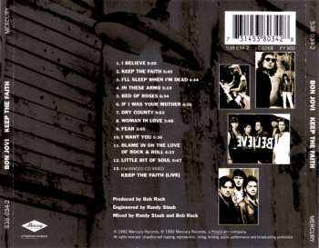 CD Bon Jovi: Keep The Faith
