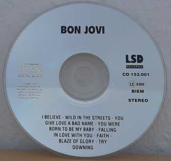 CD Bon Jovi: Live Albany / NY. 1993 Volume One