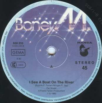 LP Boney M.: My Friend Jack / I See A Boat (On The River)
