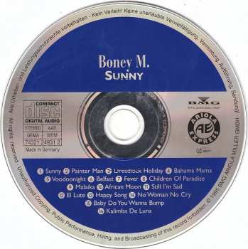 CD Boney M.: Sunny