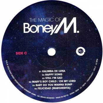 2LP Boney M.: The Magic Of Boney M. (Special Remix Edition) CLR