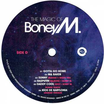 2LP Boney M.: The Magic Of Boney M. (Special Remix Edition) CLR