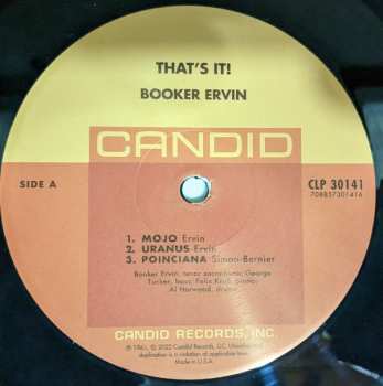 LP Booker Ervin: That's It!