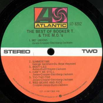 LP Booker T & The MG's: The Best Of Booker T. & The MG's