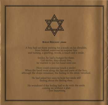 CD Borah Bergman: Meditations For Piano