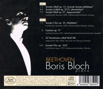 2CD Boris Bloch: Piano Works Vol. 2 – Beethoven