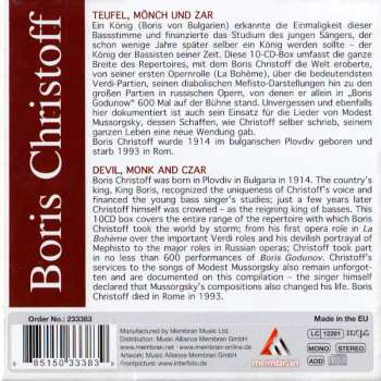 10CD/Coffret Boris Christoff: Teufel, Mönch And Zar
