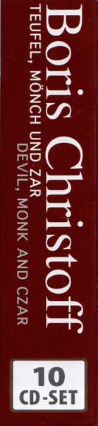 10CD/Coffret Boris Christoff: Teufel, Mönch And Zar