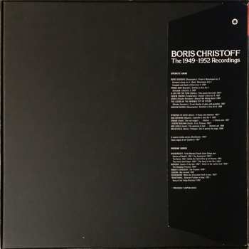 3LP/Coffret Boris Christoff: The 1949-1952 Recordings (3xLP + BOX + BOOKLET)