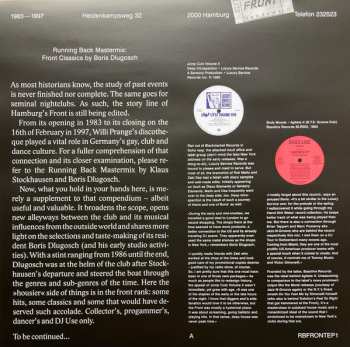 LP Boris Dlugosch: Running Back Mastermix: Front Classics By Boris Dlugosch