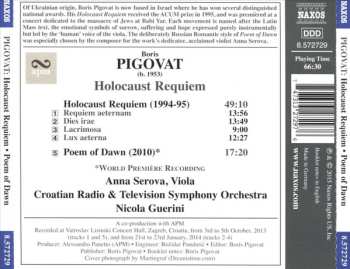 CD Boris Pigovat: Holocaust Requiem / Poem of Dawn