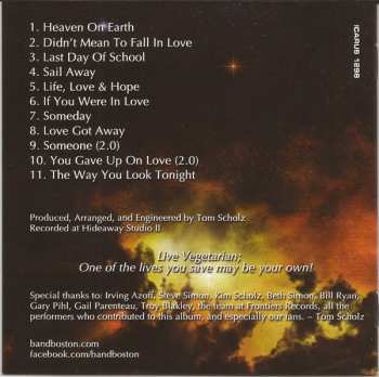 CD Boston: Life, Love & Hope DIGI