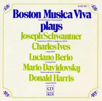 CD Charles Ives: Plays Joseph Schwantner, Charles Ives, Luciano Berio, Mario Davidosky, and Donald Harris