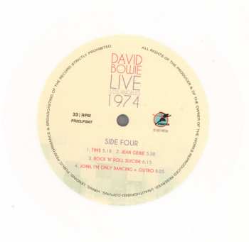 2LP David Bowie: Live Los Angeles 1974 NUM | CLR