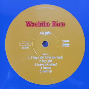 LP Boy Pablo: Wachito Rico LTD | CLR
