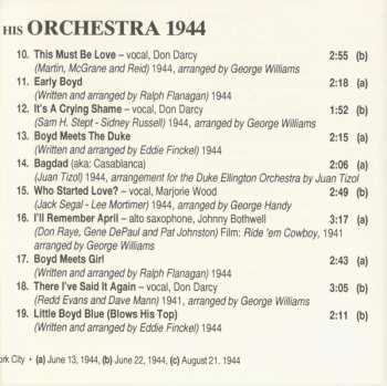 CD Boyd Raeburn And His Orchestra: 1944
