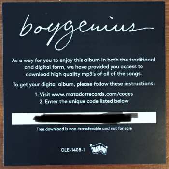 LP Boygenius: Boygenius