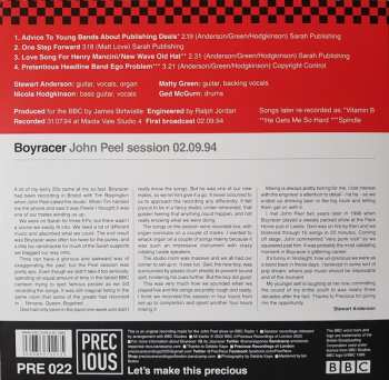 EP Boyracer: John Peel Session 02.09.94