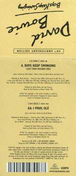 SP David Bowie: Boys Keep Swinging LTD | PIC