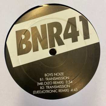 LP Boys Noize: Transmission (Remixes Part 1)