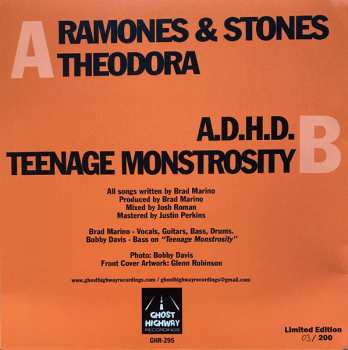 SP Brad Marino: Ramones & Stones CLR | LTD | NUM