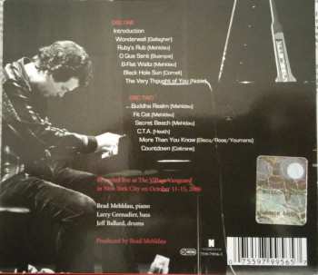 2CD Brad Mehldau Trio: Live