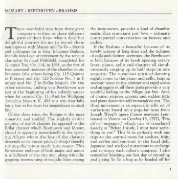 CD Ludwig van Beethoven: Trios For Piano, Clarinet & Cello