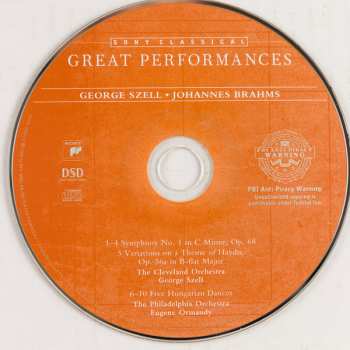 CD Johannes Brahms: Symphony No.1/ Haydn Variations