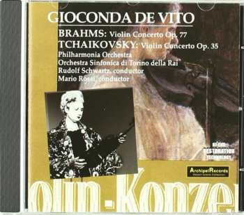 Album Brahms / De Vito: Vln Konzert Tschaikowsy