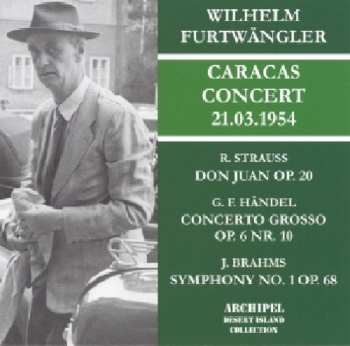 Album Brahms / Furtwangler: Sym 1 + Handel: Con