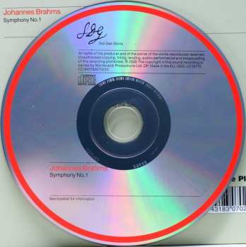 CD Johannes Brahms: Symphony 1