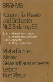 Coffret/2MC Johannes Brahms: Die Klavierkonzerte