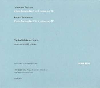 CD Robert Schumann: Brahms/Schumann