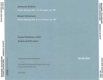 CD Robert Schumann: Brahms/Schumann