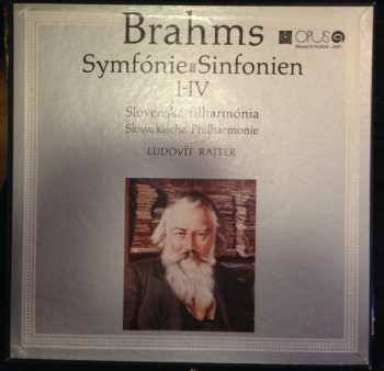 4LP/Coffret Johannes Brahms: Symfónie · Sinfonien I-IV