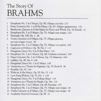 CD Johannes Brahms: The Story Of Brahms In Words And Music