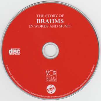 CD Johannes Brahms: The Story Of Brahms In Words And Music