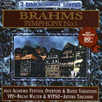 Album Johannes Brahms: Symphony No. 1, Academic Festival Overture , Haydn Variations
