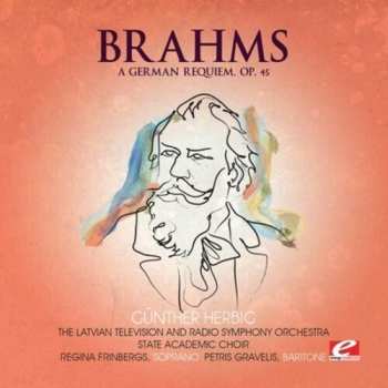 CD Johannes Brahms: A German Requiem / Parsifal - Act I Prelude