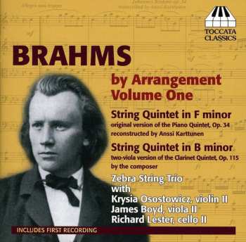 CD Johannes Brahms: By Arrangement Volume One
