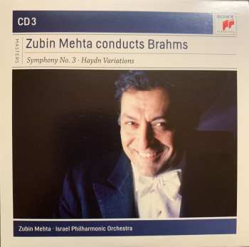 4CD/Coffret Johannes Brahms: Zubin Mehta Conducts Brahms (Symphonies Nos. 1-4 • Tragic Overture • Haydn Variations)