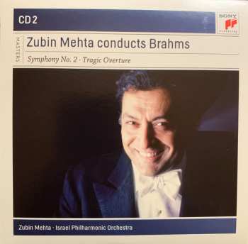 4CD/Coffret Johannes Brahms: Zubin Mehta Conducts Brahms (Symphonies Nos. 1-4 • Tragic Overture • Haydn Variations)