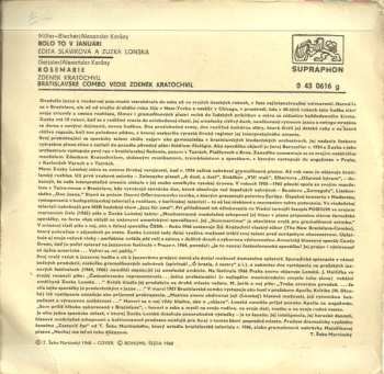 SP Bratislavské Combo: Bolo To V Januári / Rosemarie