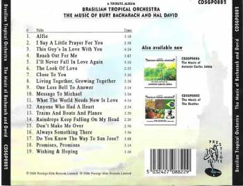 CD Brazilian Tropical Orchestra: The Music Of Burt Bacharach And Hal David