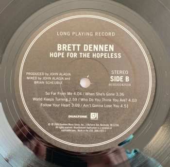 LP Brett Dennen: Hope For The Hopeless