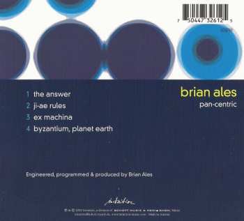 CD Brian Ales: Pan-Centric