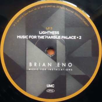 9LP/Coffret Brian Eno: Music For Installations LTD